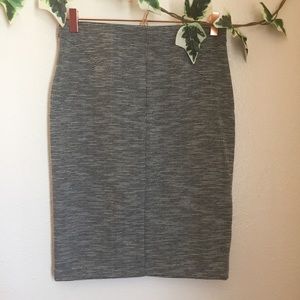 ELLE Black and White Career Pencil Skirt S